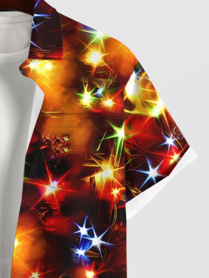 ROSE GAL Matchable Couples Hawaiian Men Shirt and Women Vintage Vintage Sleeveless Dress - Image 5