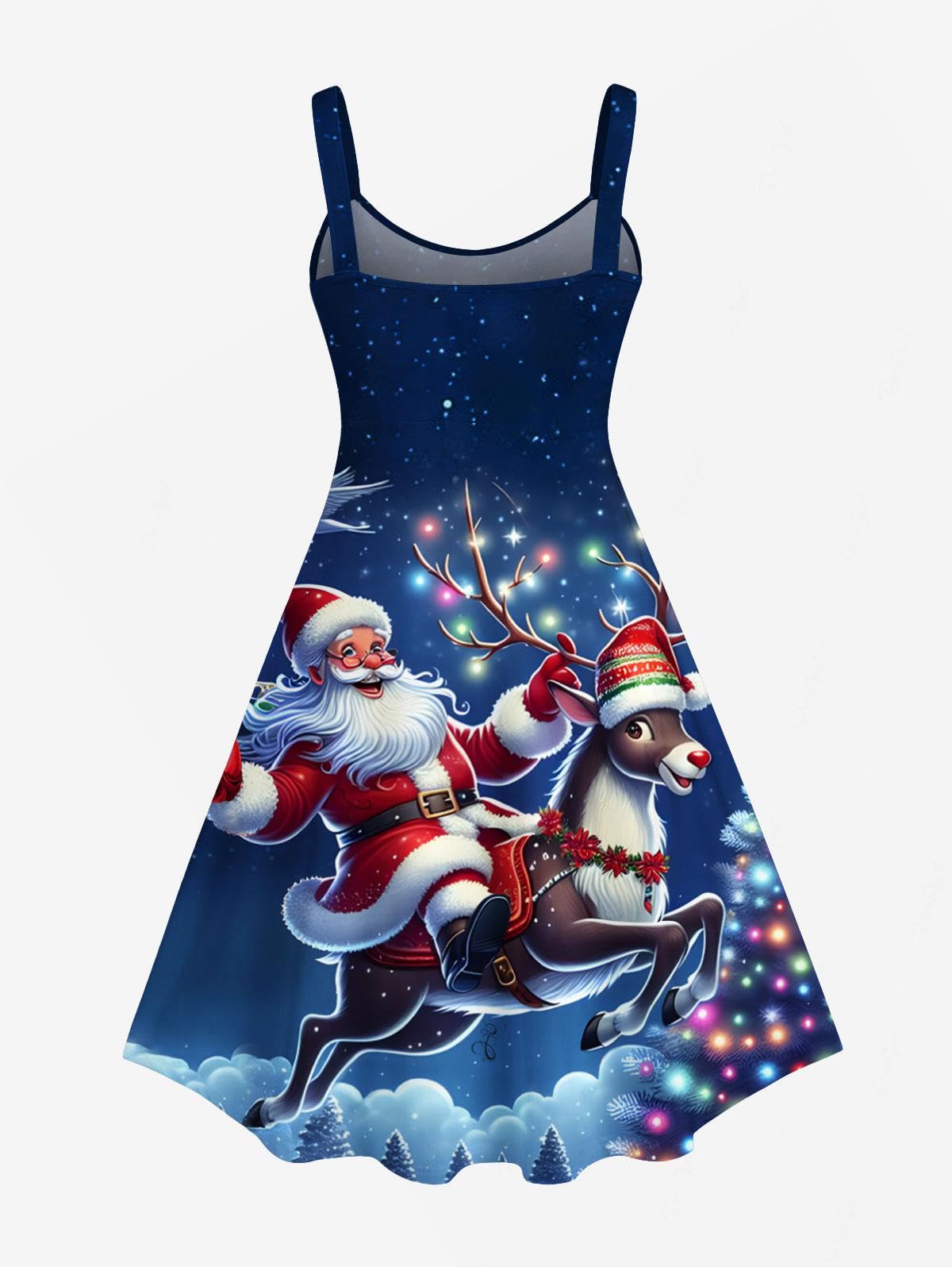 ROSE GAL Matchable Couples Hawaiian Men Shirt and Women Vintage Vintage Sleeveless Dress - Image 4