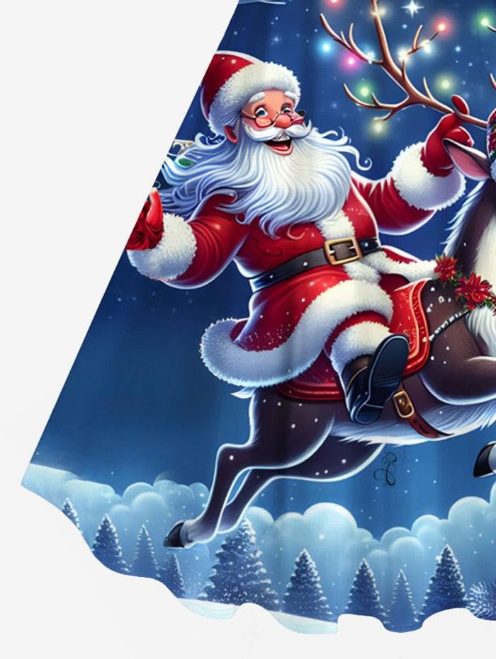 ROSE GAL Matchable Couples Hawaiian Men Shirt and Women Vintage Vintage Sleeveless Dress - Image 6