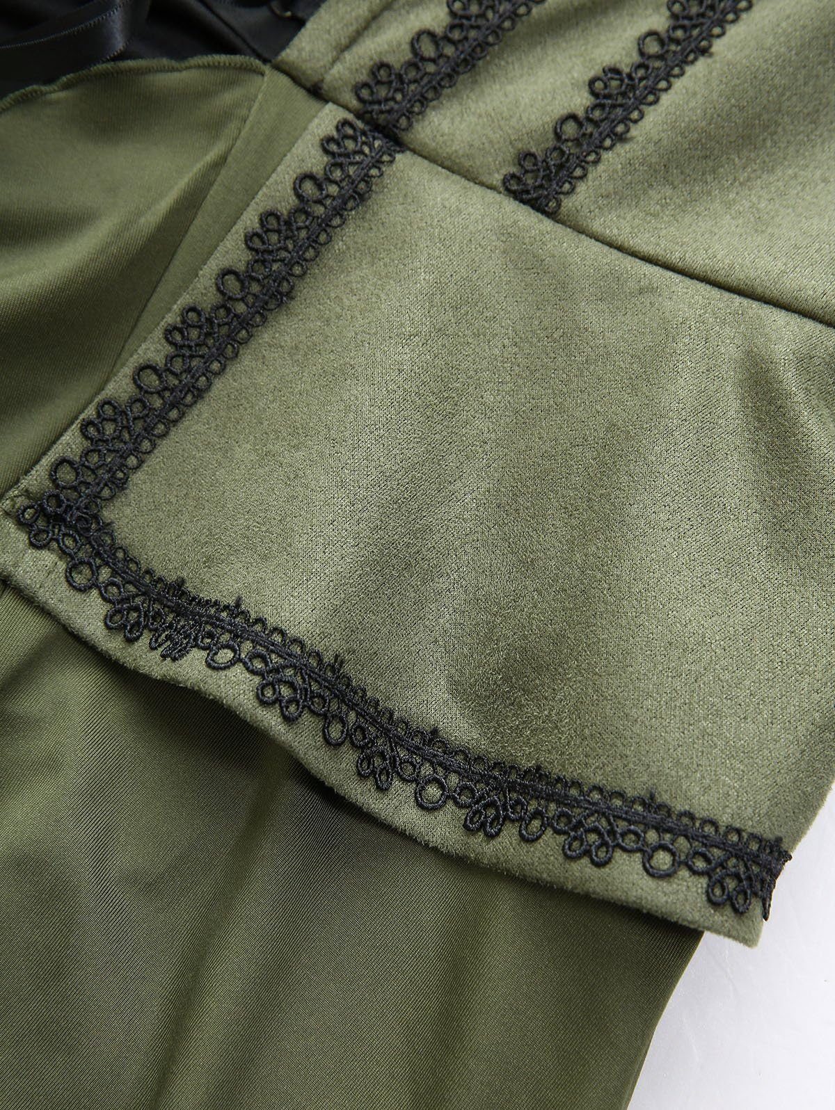 ROSE GAL Plus Size Renaissance Halloween Costume Medieval Irish Bell Sleeve Fairy Medieval Corset Dress for Women - Image 5