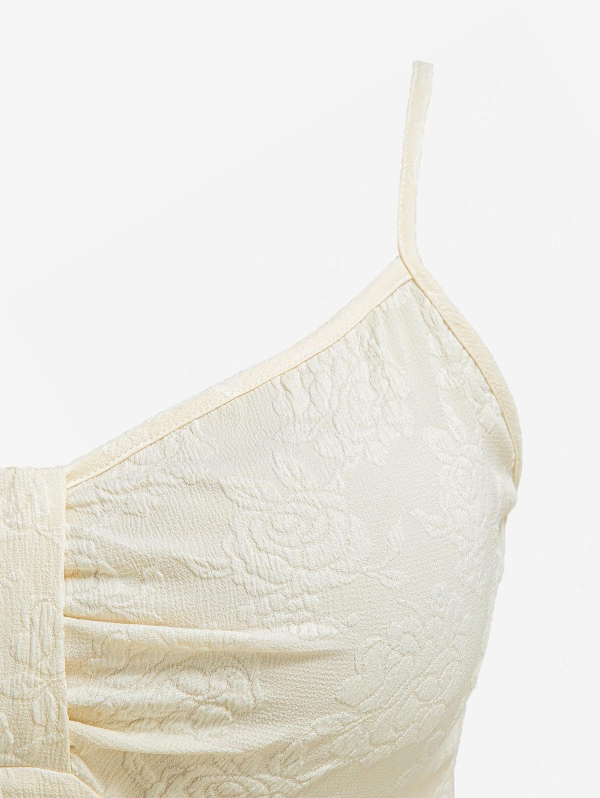 ROSE GAL Plus Size Summer Flowy Corset Sundress for Women Elegant Knot Dress - Image 4