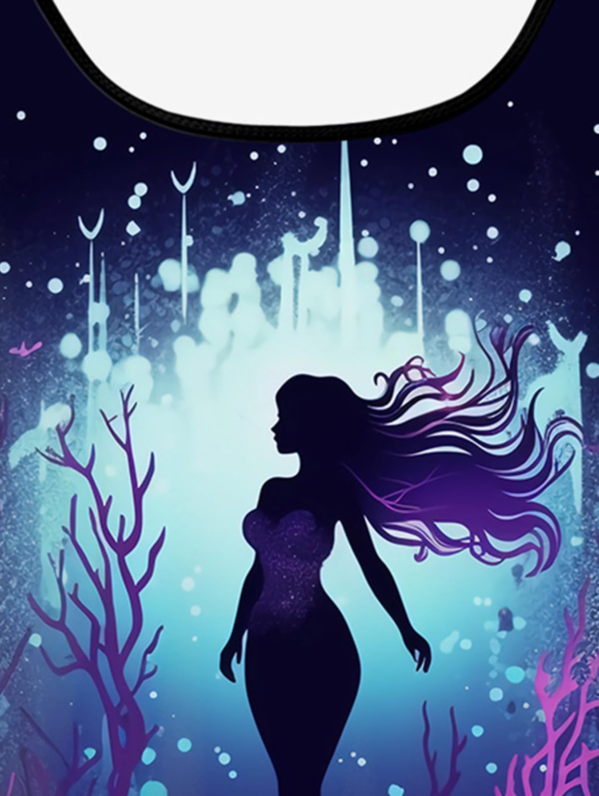 ROSE GAL Plus Size Women Gothic Tummy Control Modest Tankini Swimsuit Mermaid Padded Two Piece Bathing Suit - Image 7