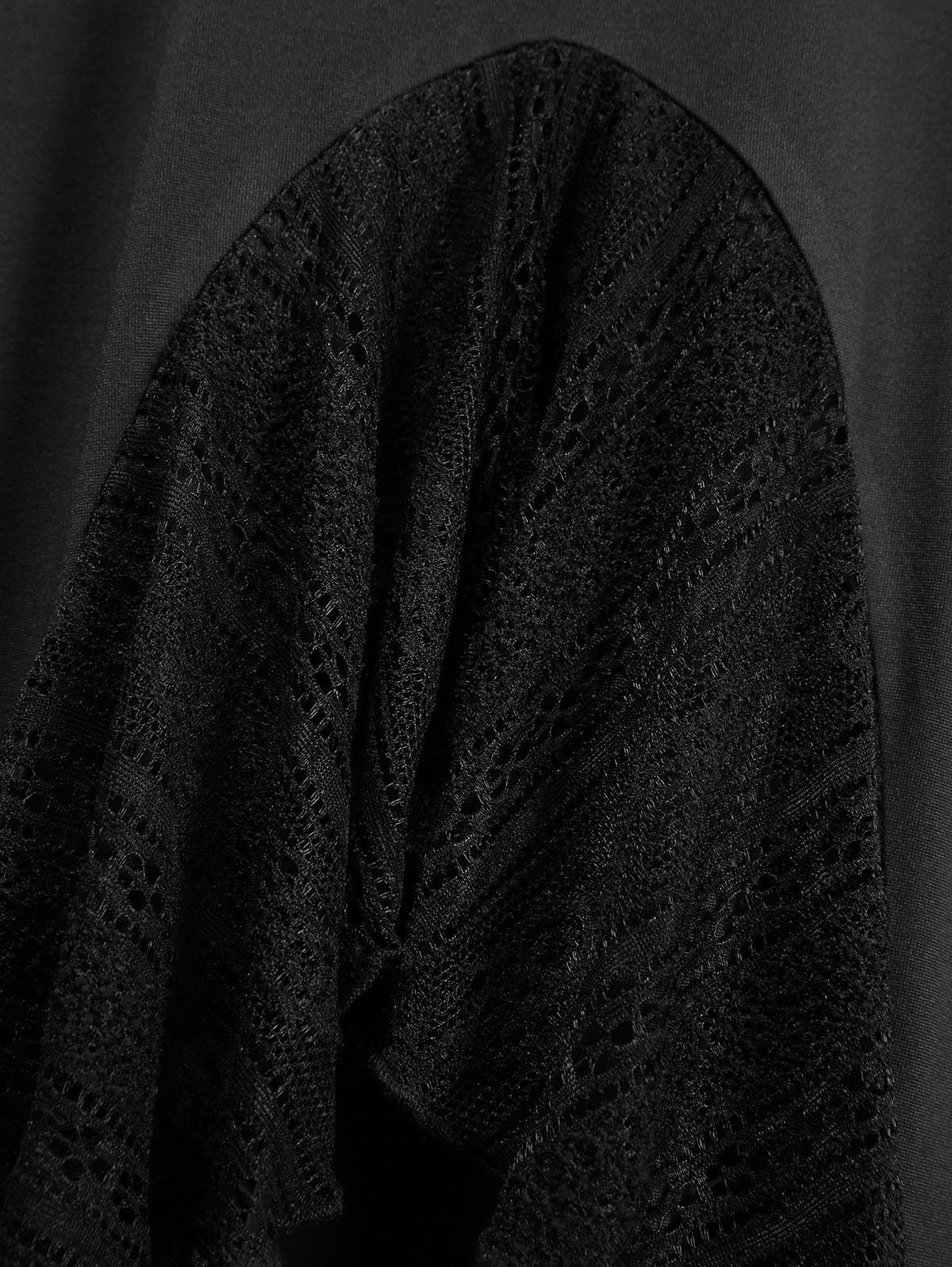 ROSE GAL Plus Size Women Lace Ruffle Midi High Waisted Gothic Swing Skirt - Image 4