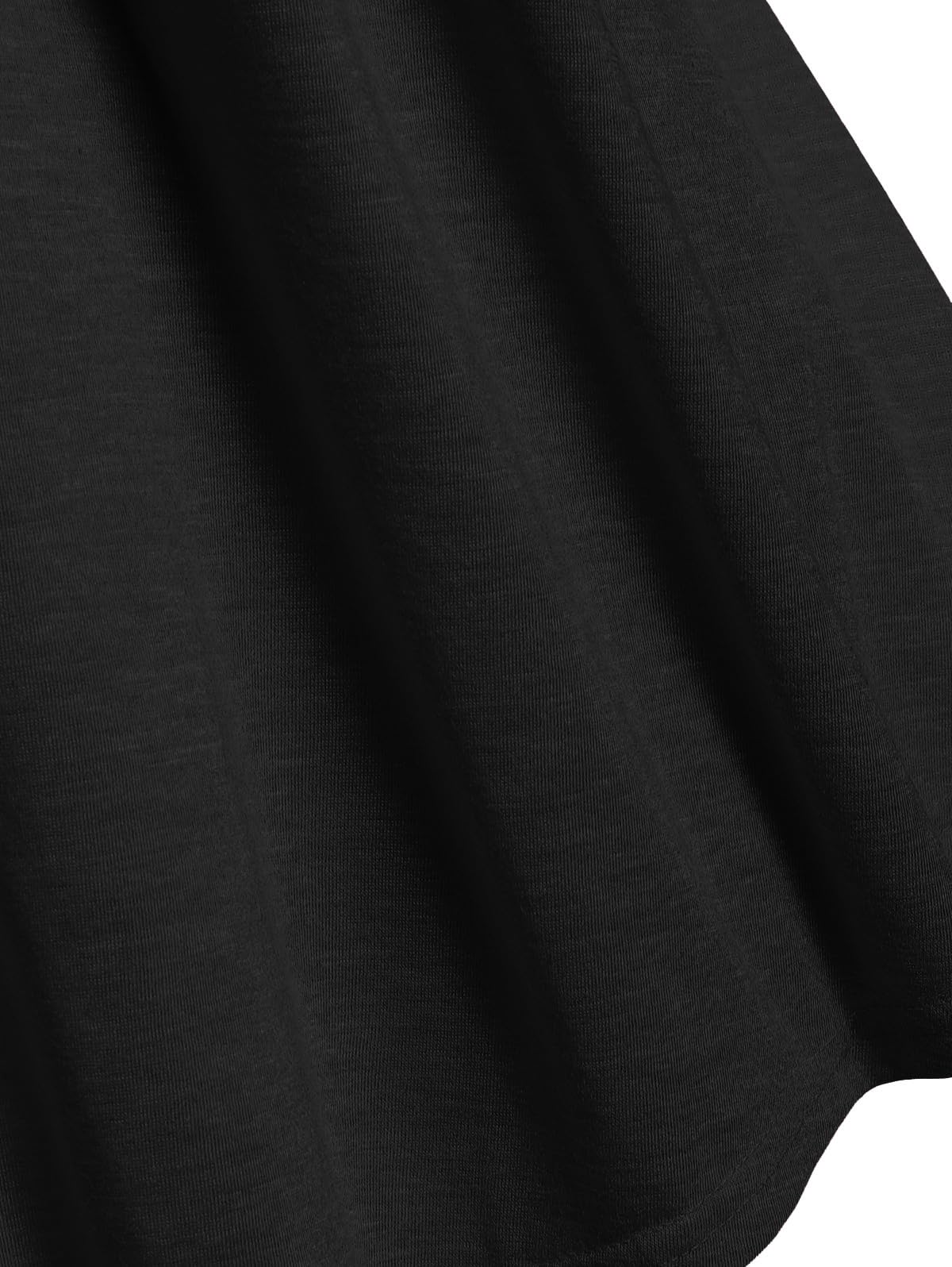 ROSE GAL Rosegal Women Plus Size Cold Shoulder Tee Lace-up Asymmetric Marled Short Sleeves Tee Open Shoulder Tunic Top - Image 5