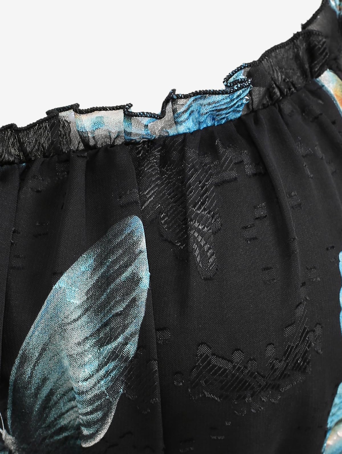 ROSE GAL Women Plus Size Square Neck Milkmaid Dress Butterfly Ruffles Puff Sleeves Cottagecore Dress - Image 5