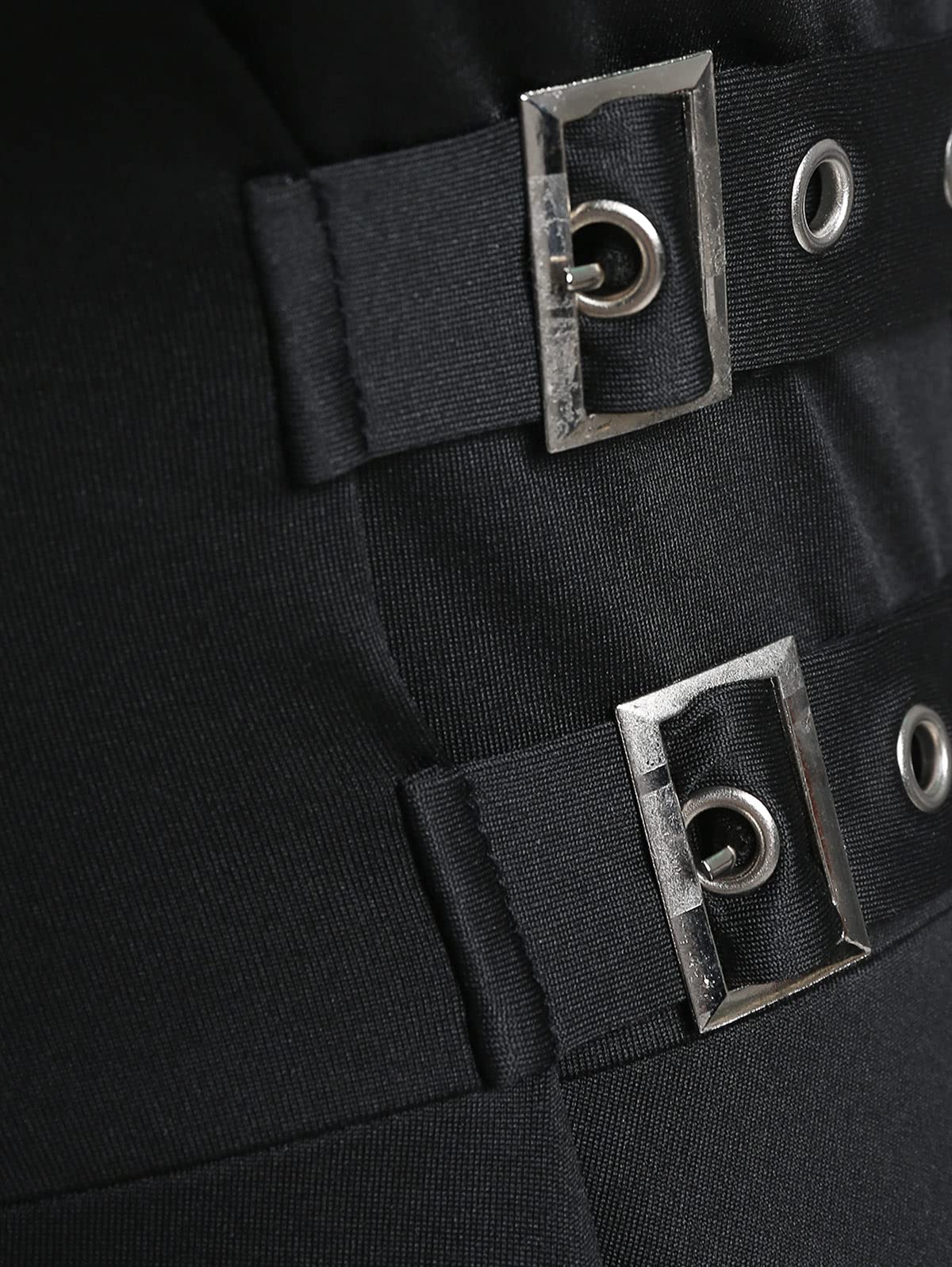 ROSE GAL Womens Plus Size Dresses Sleeveless Wrap Gothic Vintage 50S Spaghtti Strap Swing Maxi Dress - Image 5