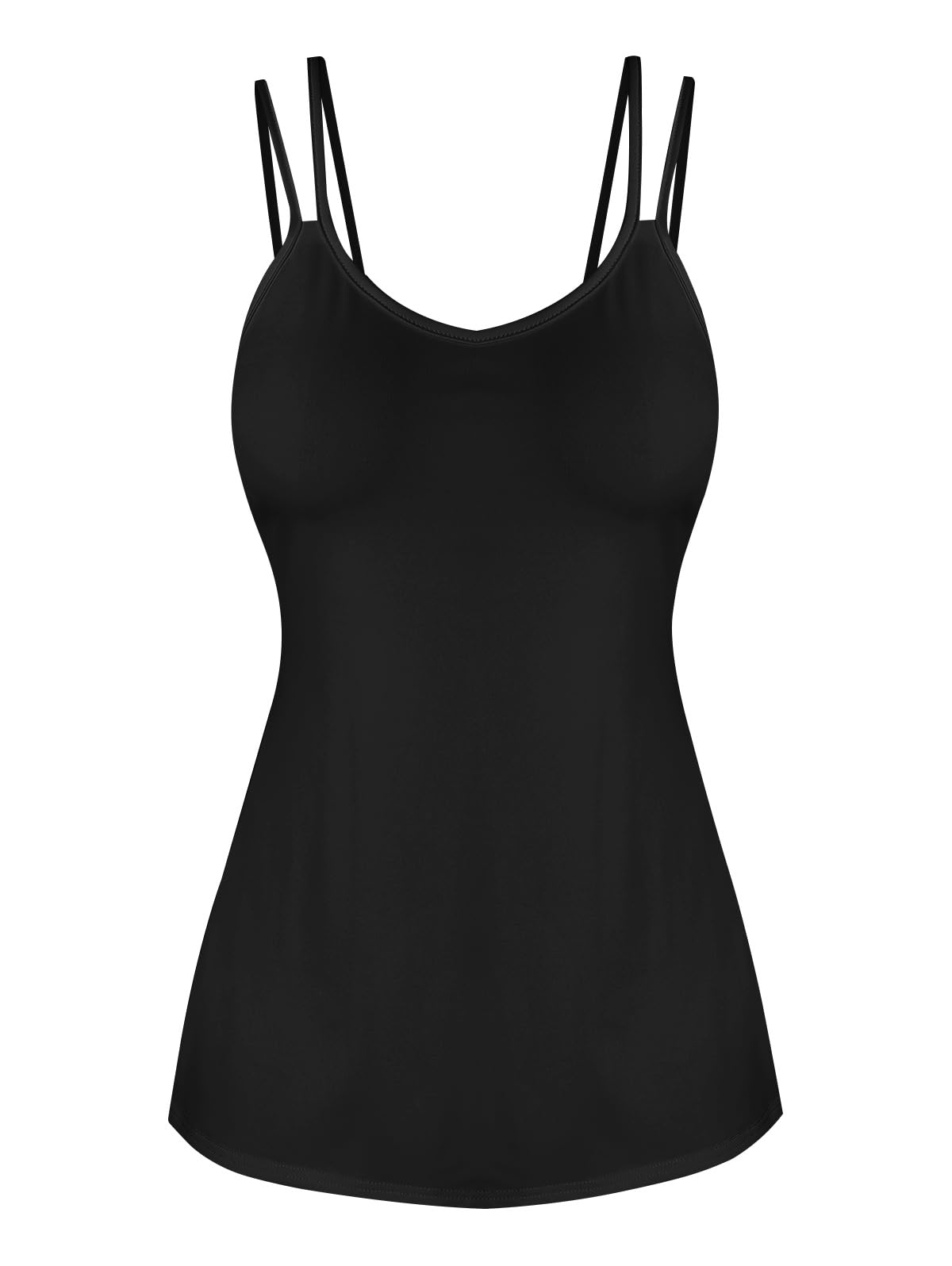 ROSE GAL Womens Plus Size Sheer Lace Button Front Long Sleeve Blouse and Cami Top Twinset - Image 4